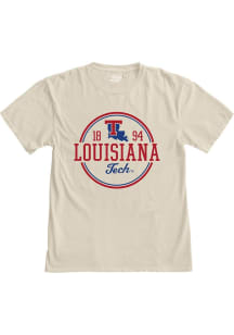 Louisiana Tech Bulldogs Oatmeal Tribunal Short Sleeve T Shirt