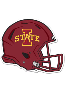 Iowa State Cyclones Wooden Helmet Sign