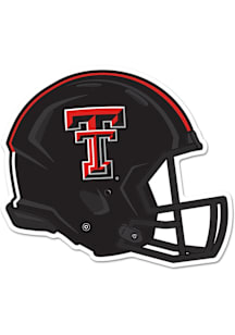 Texas Tech Red Raiders Wooden Helmet Sign - Red