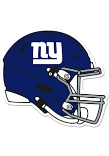 New York Giants Wooden Helmet Sign - Blue