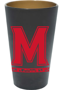 Red Maryland Terrapins 16oz Silicone Primary Logo Pint Glass