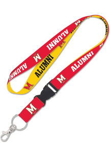 Red  Maryland Terrapins Alumni Detachable Lanyard