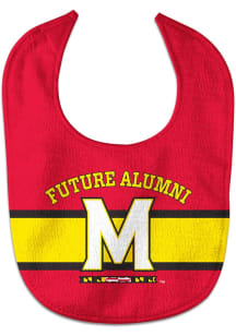 Maryland Terrapins  Future Alumni Baby Bib - Red