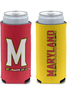 Red Maryland Terrapins 2-Sided Logo Slim Coolie