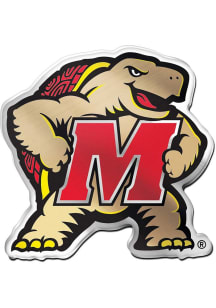 Maryland Terrapins Red  Acrylic Car Emblem