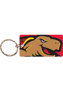 Red Maryland Terrapins Mega Line Keychain