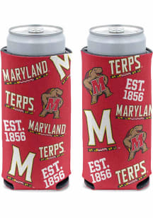 Red Maryland Terrapins Scatterprint Slim Coolie