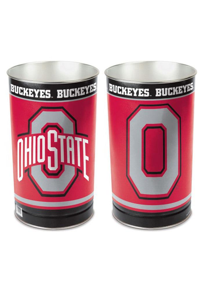 Ohio State Buckeyes Tapered Waste Basket