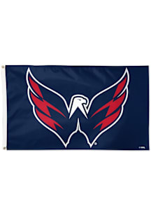Washington Capitals Logo Silk Screen Grommet Flag - Red