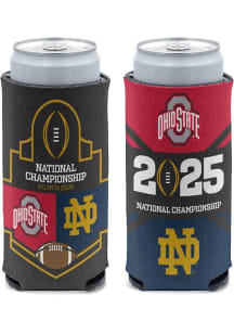 Black Ohio State Buckeyes 2025 CFP Championship Dueling Slim Coolie