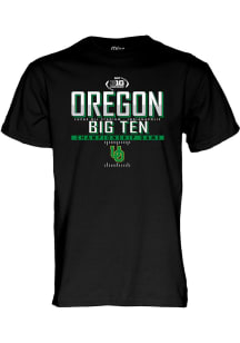 Oregon Ducks 2024 Big Ten Football Championship Schedule Short Sleeve T Shirt -