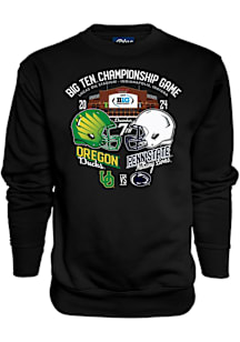Mens 2024 Big Ten Football Championship Stadium Long Sleeve Crew Sweatshirt