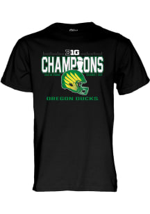 Oregon Ducks Big Ten Football Champions 2024 Strong Hold Short Sleeve T Shirt - Black