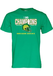 Oregon Ducks Big Ten Football Champions 2024 Strong Hold Short Sleeve T Shirt - Green