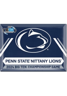 Red  Penn State Nittany Lions 2024 Big Ten Championship Magnet