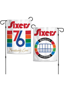 Philadelphia 76ers 2024 City Edition 12x18 Garden Flag Garden Flag - Red