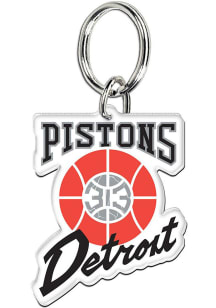 Detroit Pistons 2024 City Edition Premium Keychain Keychain - Red