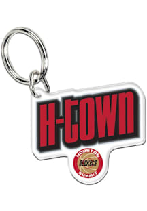 Houston Rockets 2024 City Edition Premium Keychain Keychain - Red