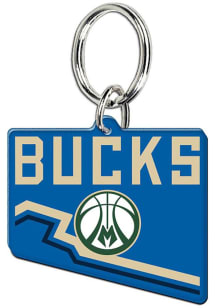 Milwaukee Bucks 2024 City Edition Premium Keychain Keychain - Green