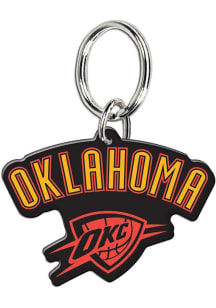 Oklahoma City Thunder 2024 City Edition Premium Keychain Keychain