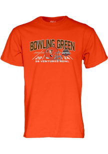 Bowling Green Falcons Orange 2024 68 Ventures Bowl Short Sleeve T Shirt