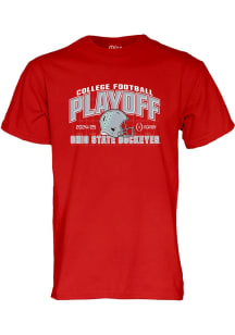 Ohio State Buckeyes College Football Playoff Short Sleeve T Shirt - Red