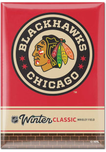 Chicago Blackhawks 2025 Winter Classic Magnet