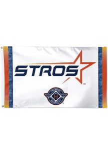 Houston Astros City Connect 3x5 Deluxe Silk Screen Grommet Flag - Navy Blue