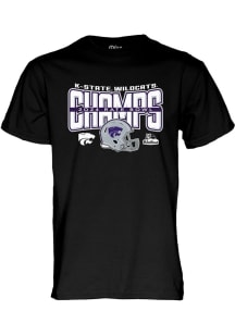 K-State Wildcats 2024 Rate Bowl Champions Short Sleeve T Shirt - Black