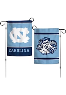 North Carolina Tar Heels 2 Sided Garden Flag - Light Blue