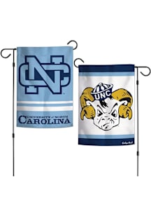 North Carolina Tar Heels Vintage Garden Flag - Light Blue