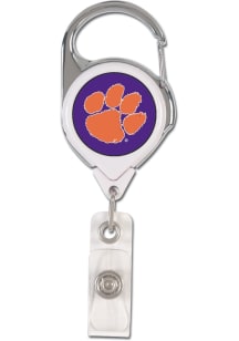 Clemson Tigers Retractable Badge Holder