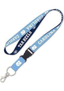 North Carolina Tar Heels Detachable Lanyard - Light Blue