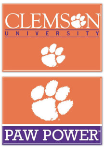 Clemson Tigers 2pk Rectangle Magnet