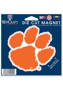 Clemson Tigers 4.5x6 Die Cut Magnet
