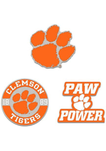 Clemson Tigers Souvenir 3pk Enamel Pin