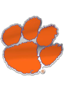 Clemson Tigers Badge Car Emblem - Orange
