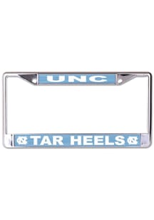 North Carolina Tar Heels Color Metal License Plate Frame - Light Blue