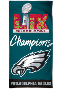 Philadelphia Eagles 2024 Super Bowl Champions 30x60 Beach Towel