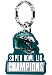 Philadelphia Eagles 2024 Super Bowl Champions Premium Acrylic Keychain - Midnight Green
