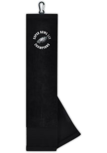 Philadelphia Eagles 2024 Super Bowl Champions Trifold Golf Towel