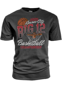 Big 12 Grey Basketball Tournament Short Sleeve T Shirt