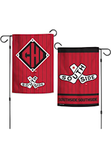 Chicago White Sox City Connect 12x18 Garden Flag - Black