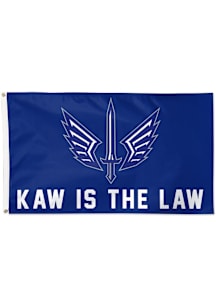 St Louis Battlehawks Logo Silk Screen Grommet Flag - Blue