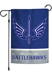 St Louis Battlehawks 12.5x18 Garden Flag - Blue
