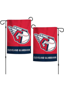 Cleveland Guardians 12x18 Applique Garden Flag - Red