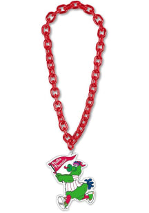 Philadelphia Phillies Philly Phanactic Big Chain Spirit Necklace