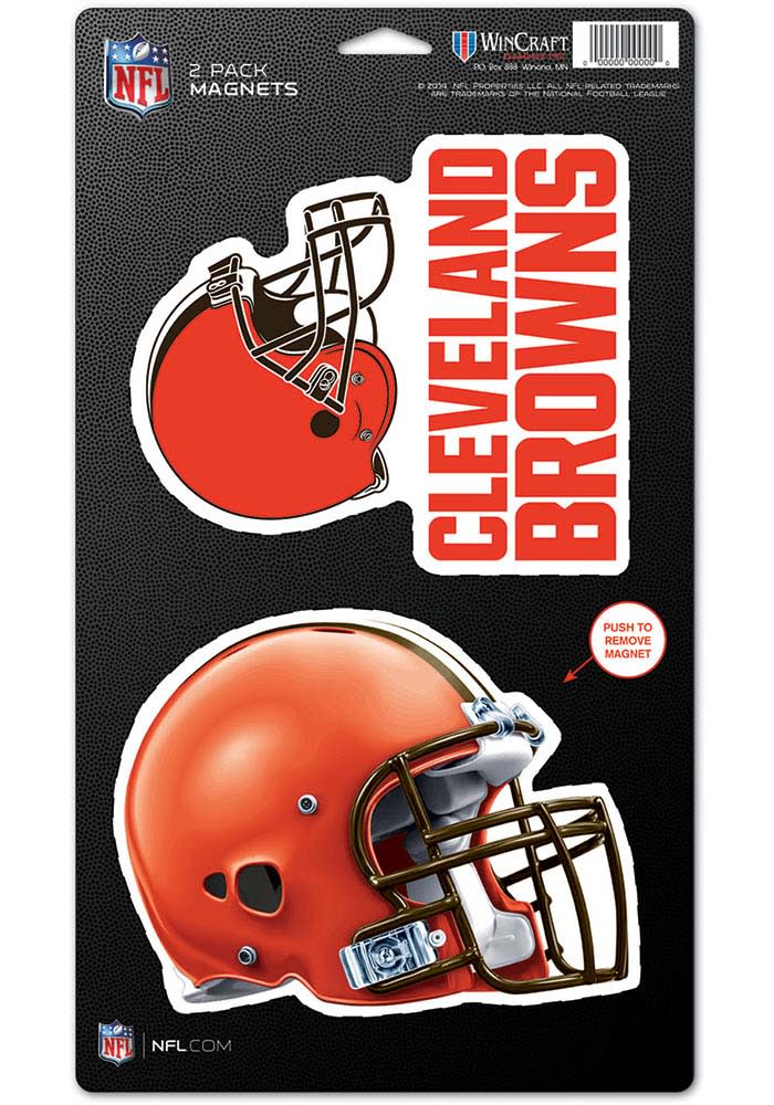 Cleveland Browns 5x9 2pk Magnet
