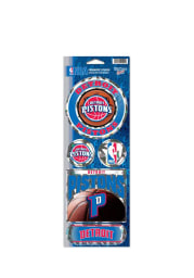 Detroit Pistons Prismatic Stickers