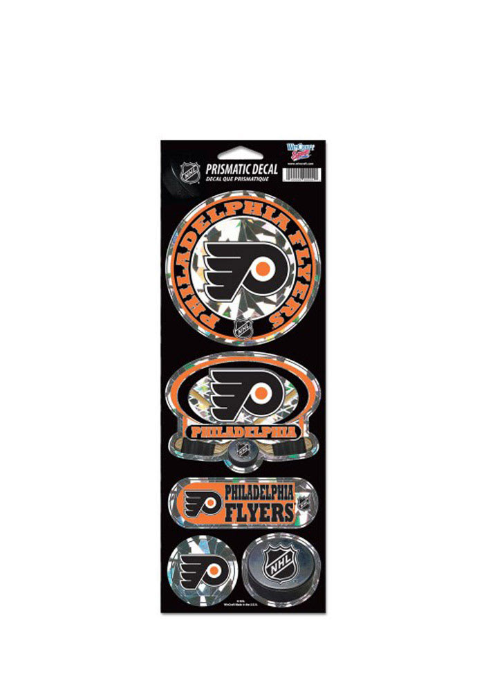 Philadelphia Flyers Prismatic Stickers